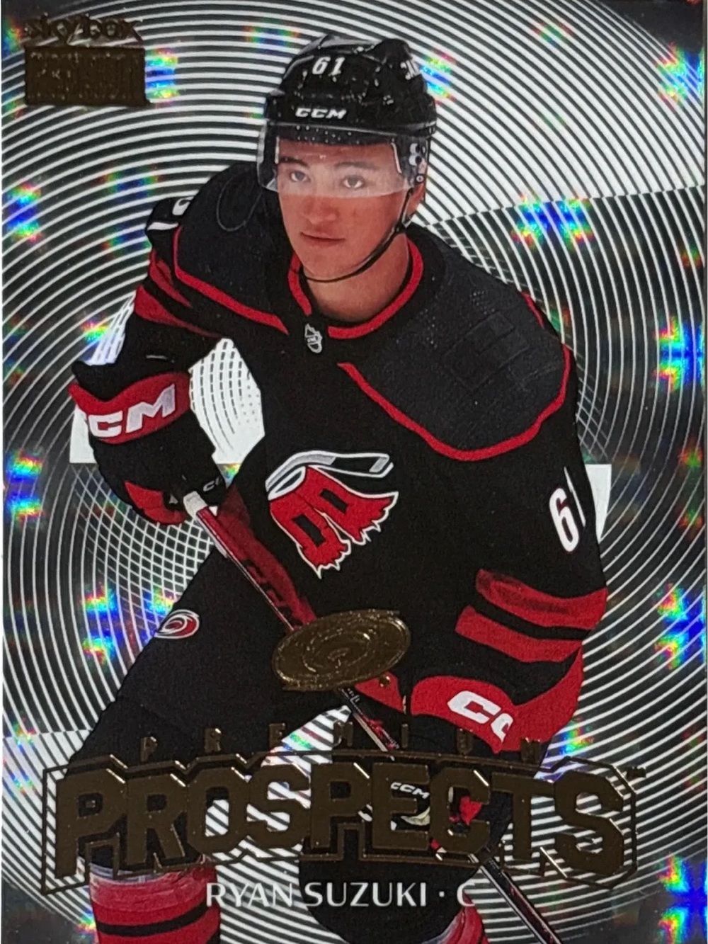 Skybox Prizm Ryan Suzuki Hockey Trading Card - Prospect